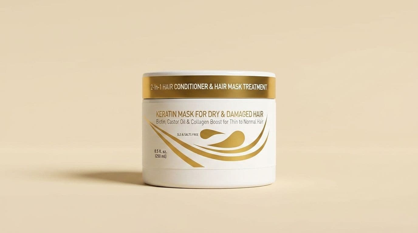 Vitamins Keratin Hair Mask Deep Conditioner